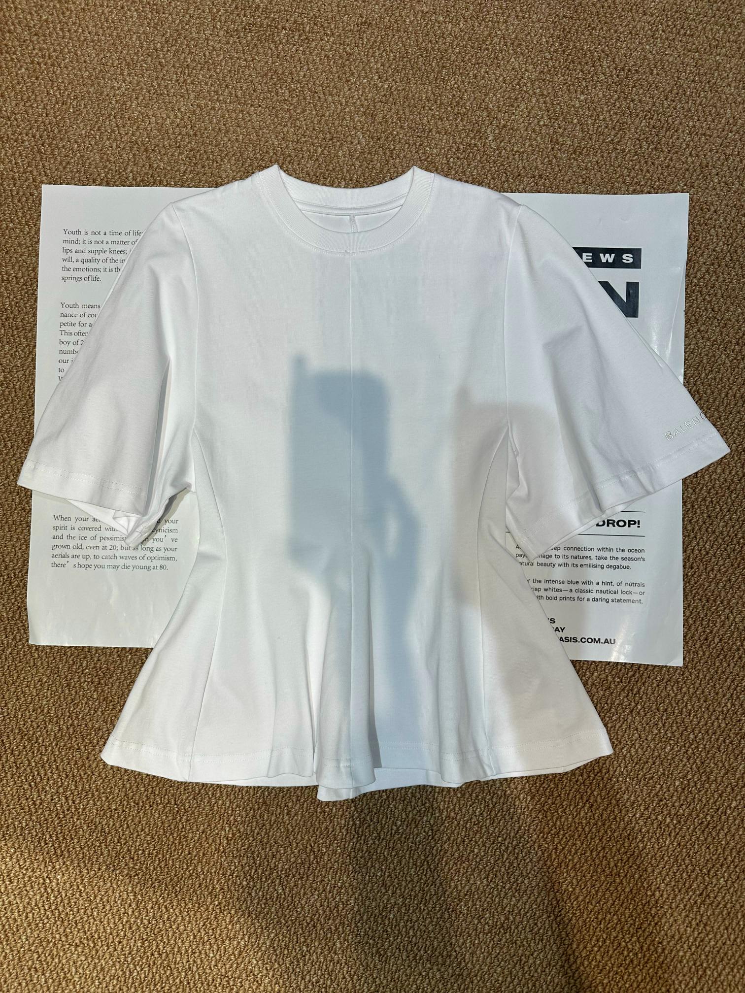BALENCIAGA 26S KNIT T-SHIRT 101