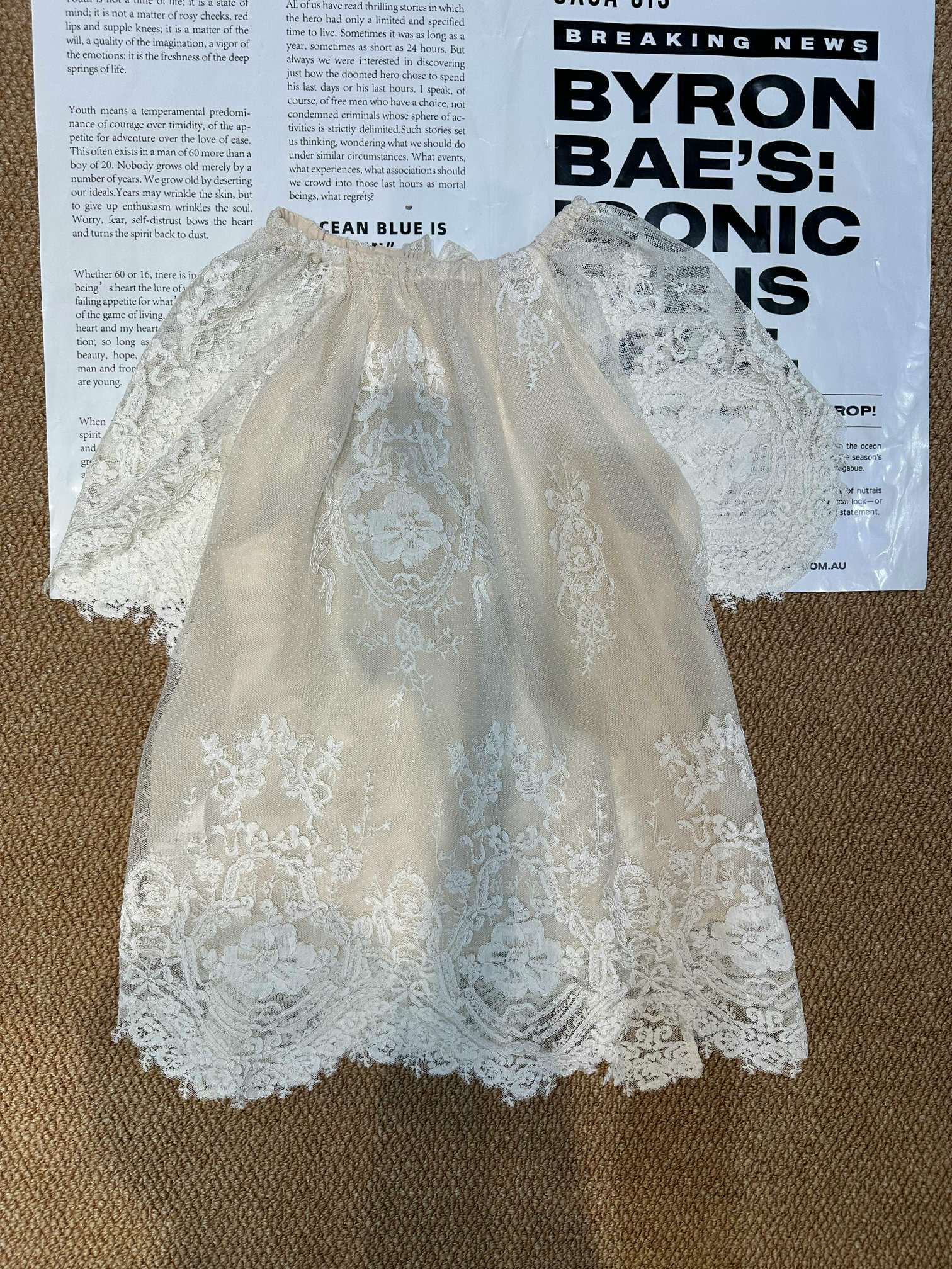 ZIMMERMANN 26S LACE TOP STYLE 60