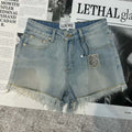 LOEWE 26S DENIM SHORTS 398