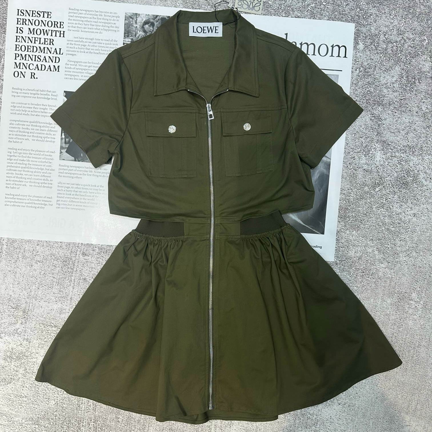LOEWE 26S BACKLESS DRESS 422