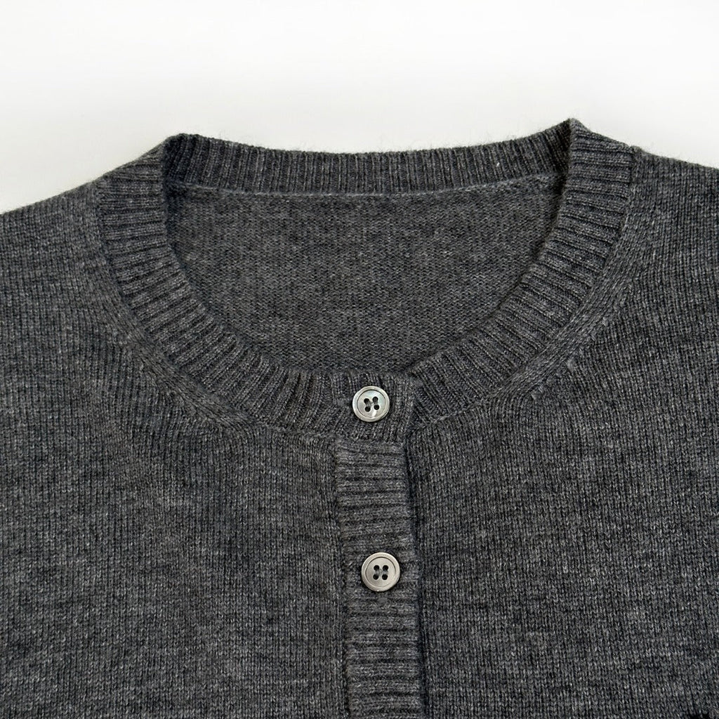 MIUMIU 26S HENLEY SWEATER 930