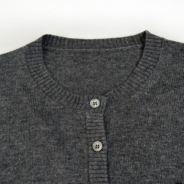 MIUMIU 26S HENLEY SWEATER 930