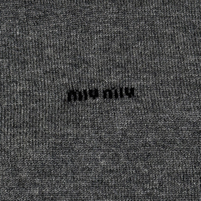 MIUMIU 26S HENLEY SWEATER 930