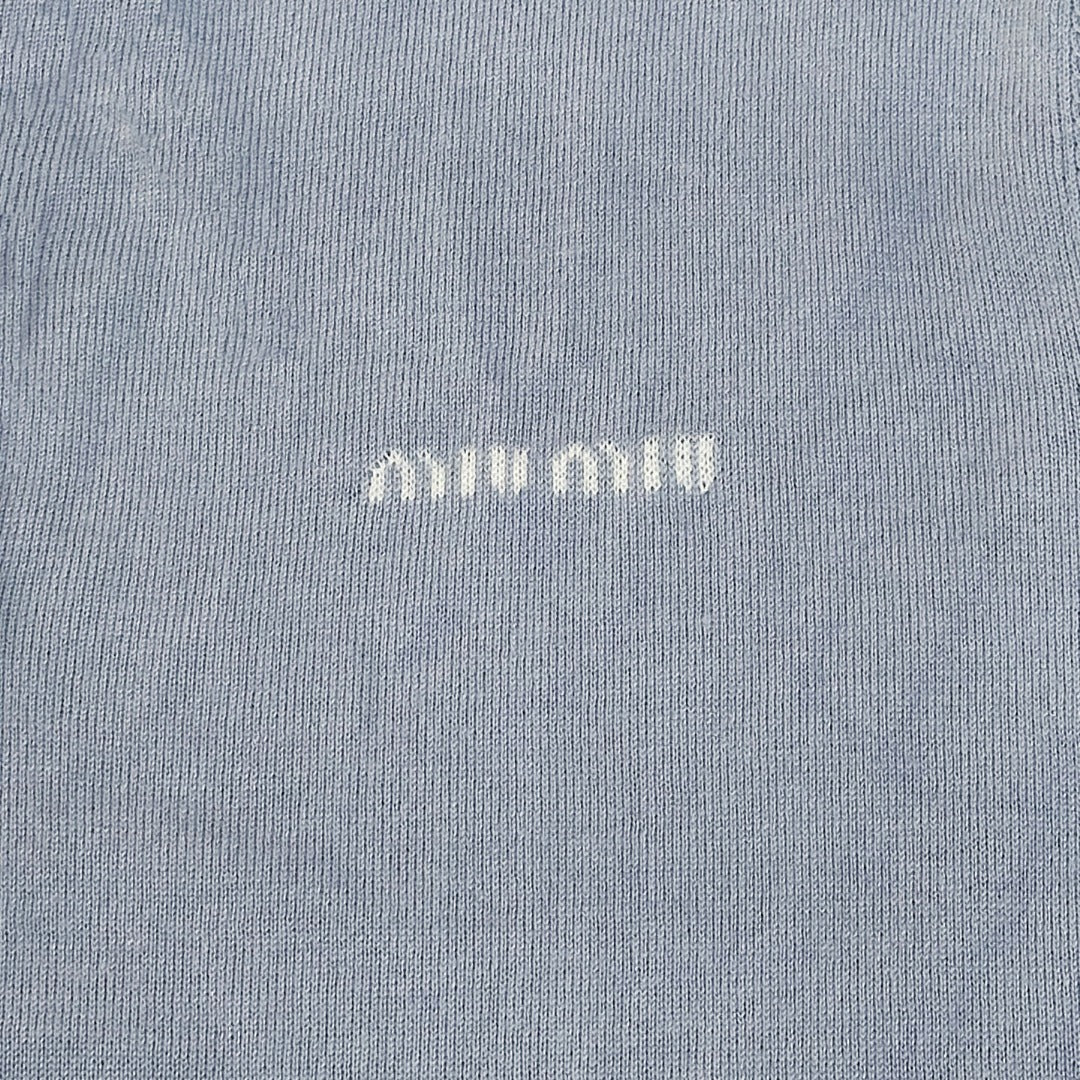 MIUMIU 26S HENLEY SWEATER 932
