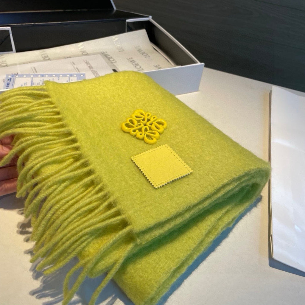 LOEWE 26S SCARF 180 IN WOOL MOHAIR 493861