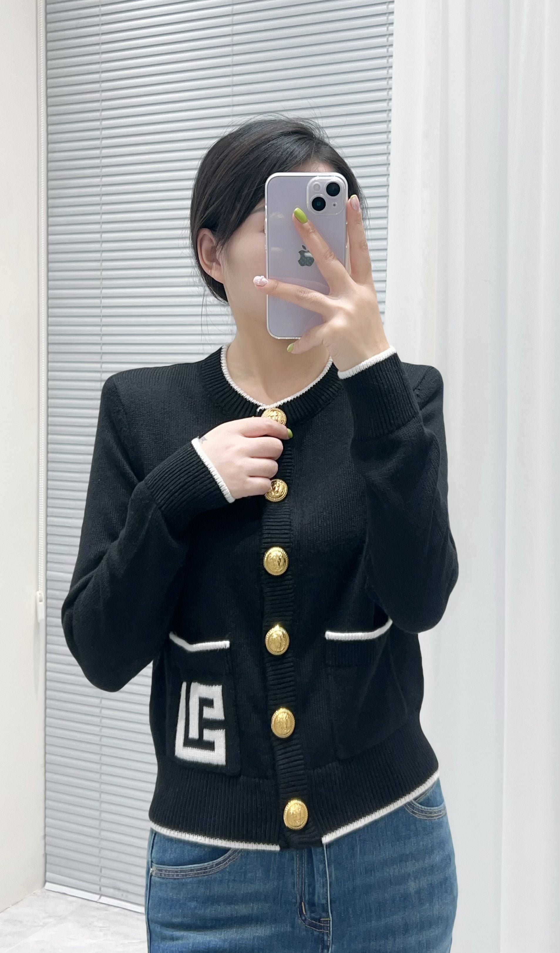 BALMAIN CARDIGAN 25235 STYLE 1