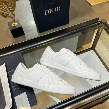 DIOR 26S B01 MATCHPOINT SNEAKER IN WHITE CALFSKIN