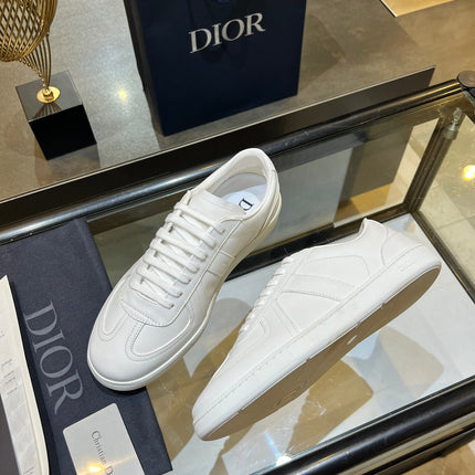 DIOR 26S B01 MATCHPOINT SNEAKER IN WHITE CALFSKIN