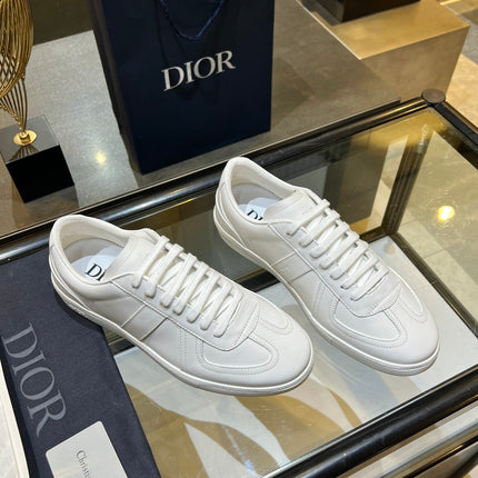 DIOR 26S B01 MATCHPOINT SNEAKER IN WHITE CALFSKIN