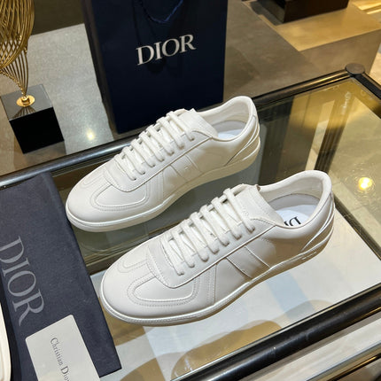 DIOR 26S B01 MATCHPOINT SNEAKER IN WHITE CALFSKIN