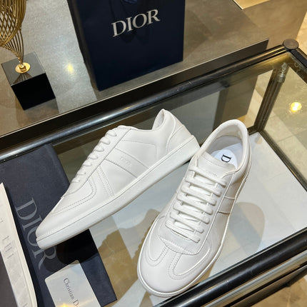 DIOR 26S B01 MATCHPOINT SNEAKER IN WHITE CALFSKIN