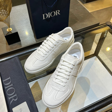 DIOR 26S B01 MATCHPOINT SNEAKER IN WHITE CALFSKIN