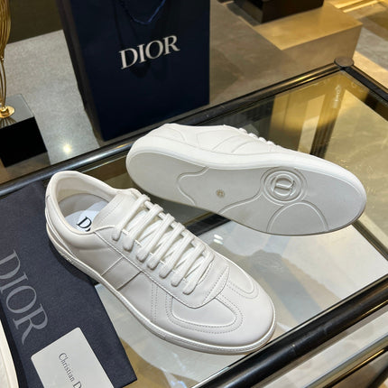 DIOR 26S B01 MATCHPOINT SNEAKER IN WHITE CALFSKIN