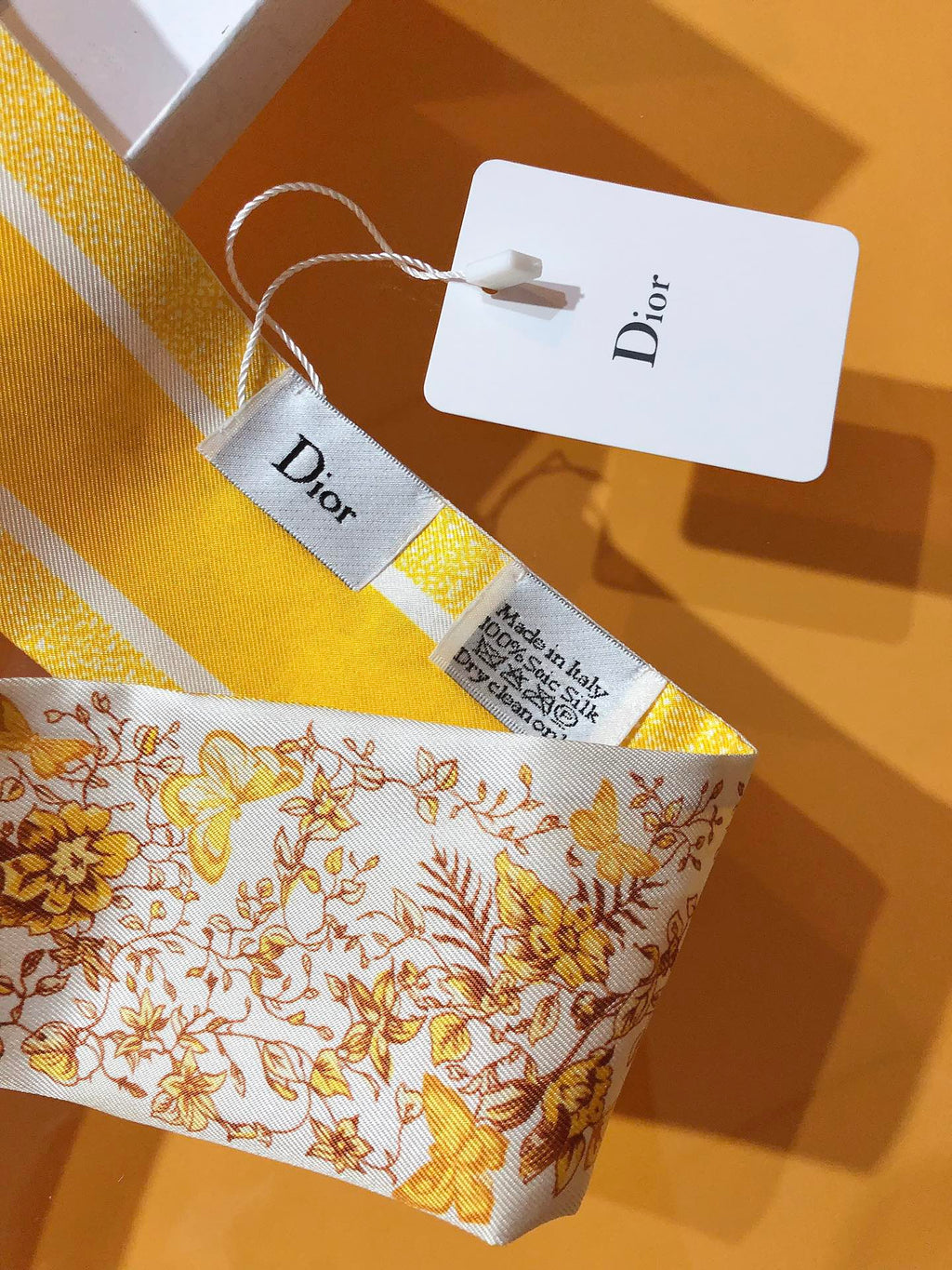 DIOR 26S SCARF 105CM IN SILK 311651