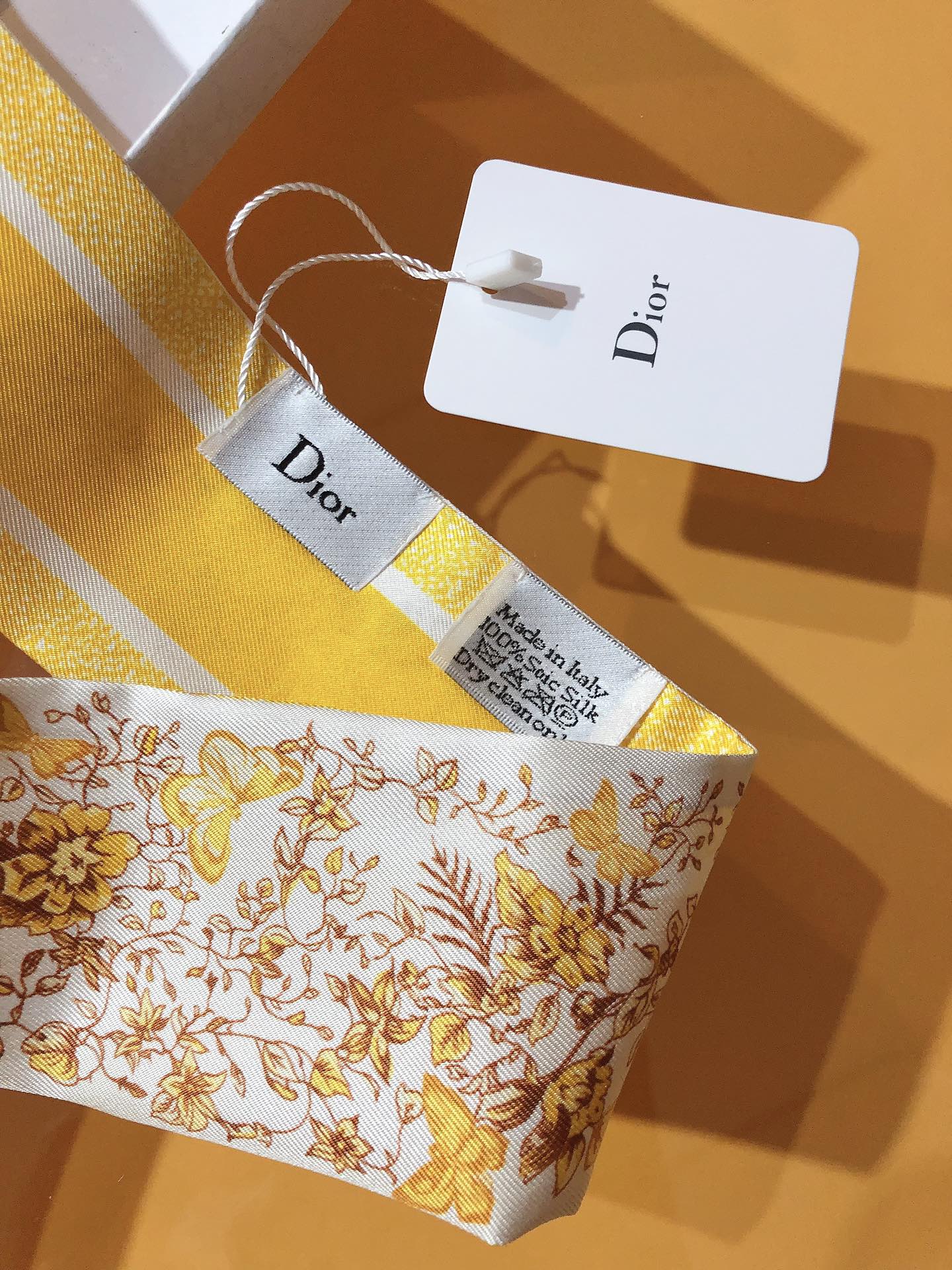 DIOR 26S SCARF 105CM IN SILK 311651