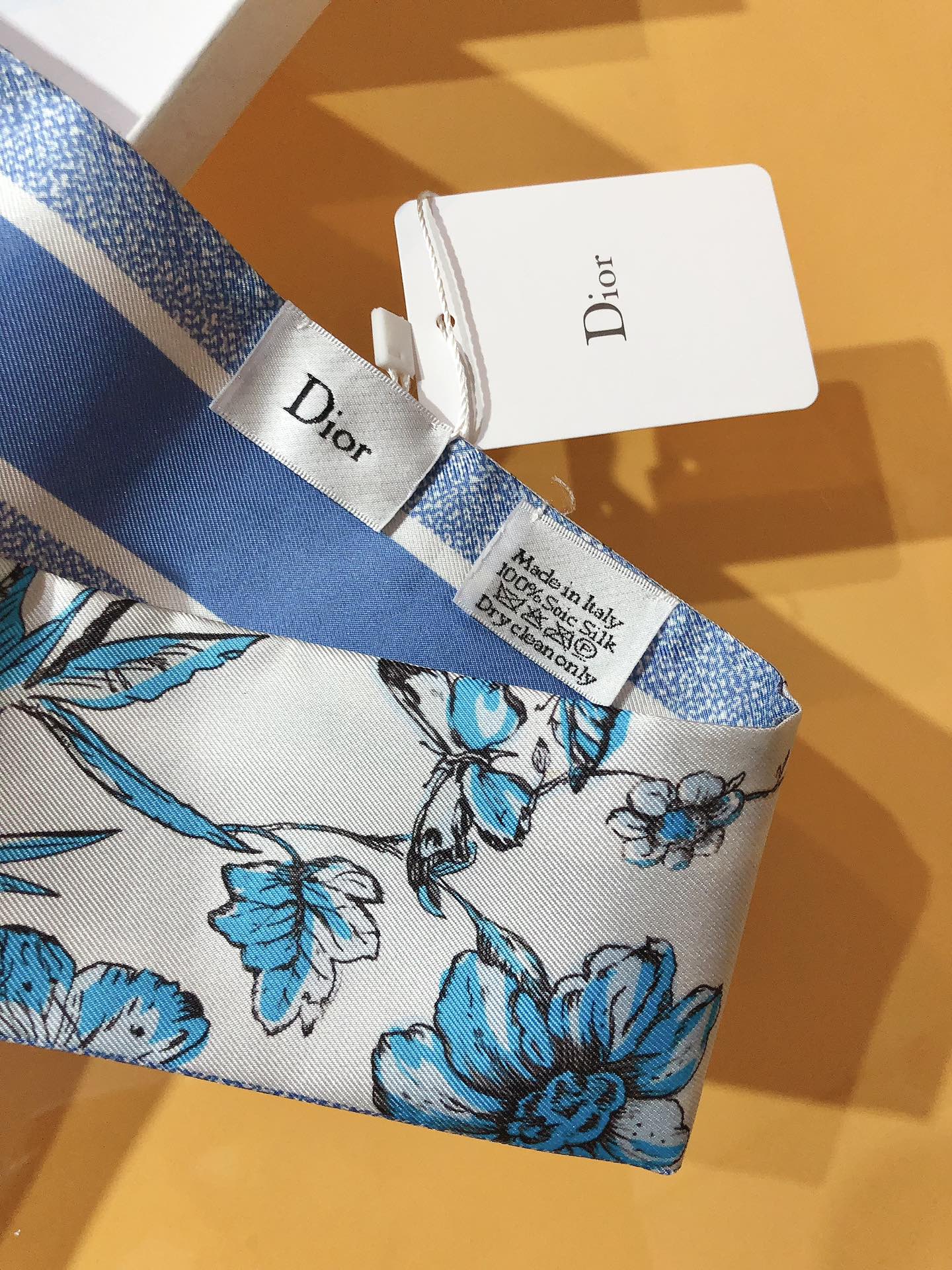 DIOR 26S SCARF 105CM IN SILK 311653