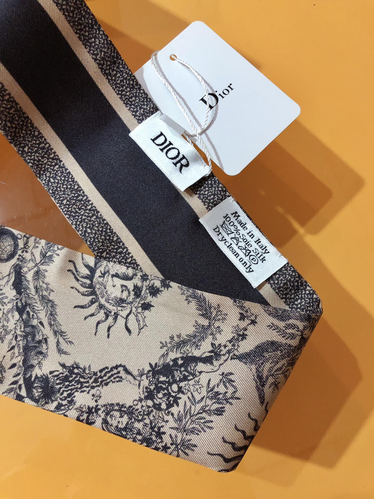 DIOR 26S SCARF 105CM IN SILK 314837