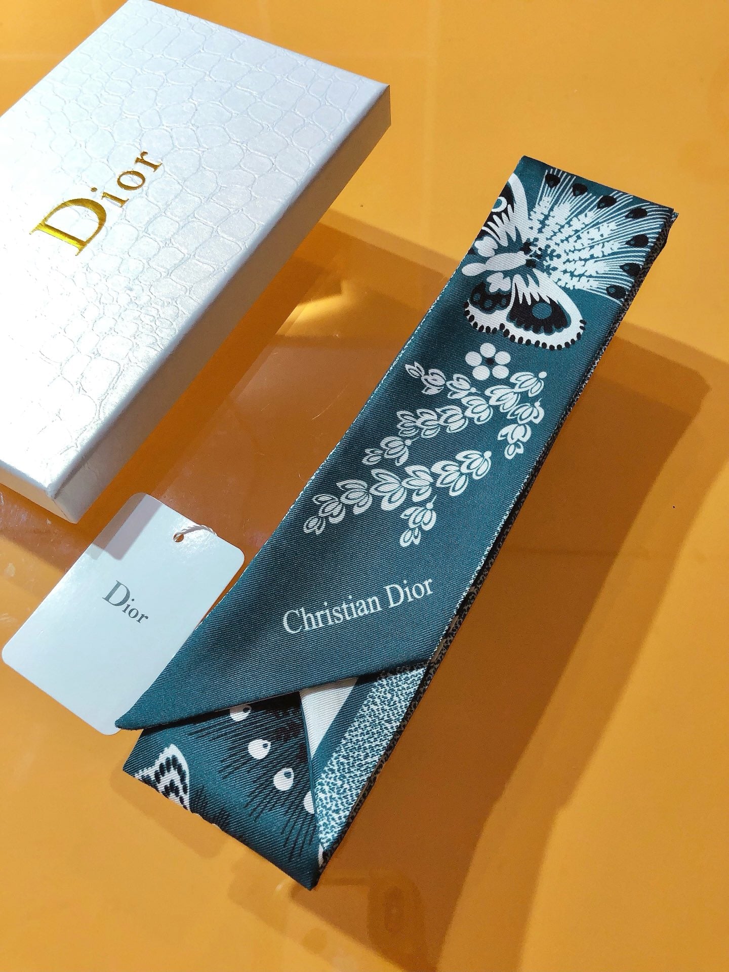 DIOR 26S SCARF 105CM IN SILK 314839