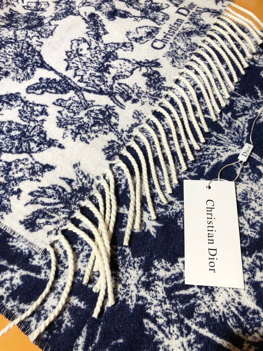DIOR 26S SCARF 200CM IN CASHMERE 123458