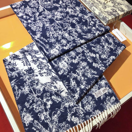 DIOR 26S SCARF 200CM IN CASHMERE 123458