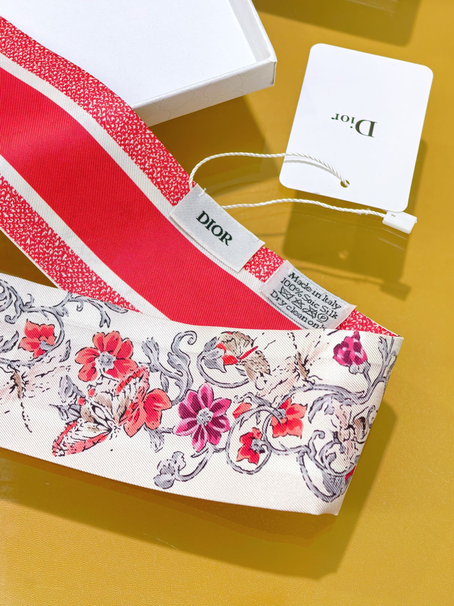 DIOR 26S SCARF 105CM IN SILK 305883