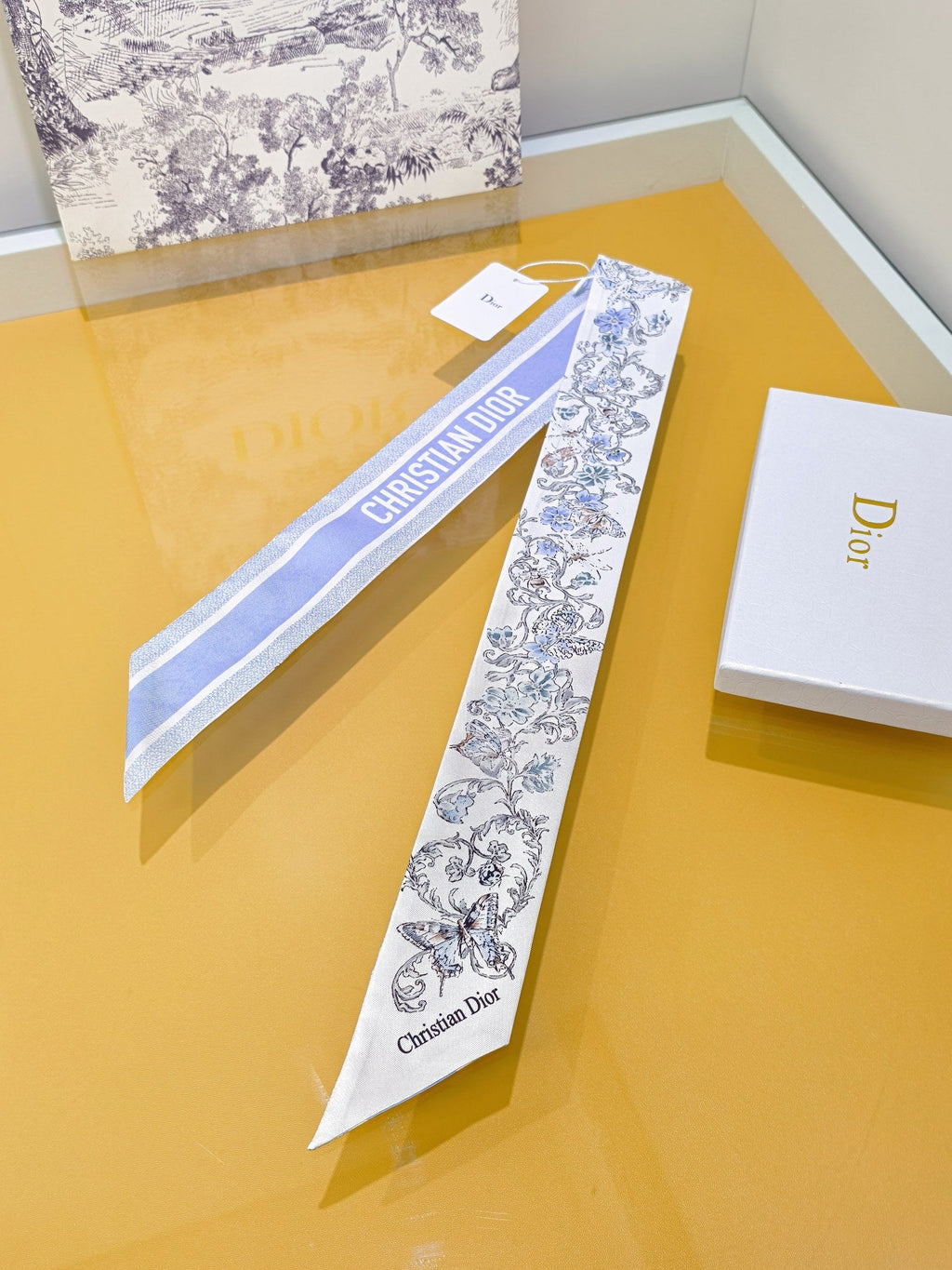 DIOR 26S SCARF 105CM IN SILK 305884