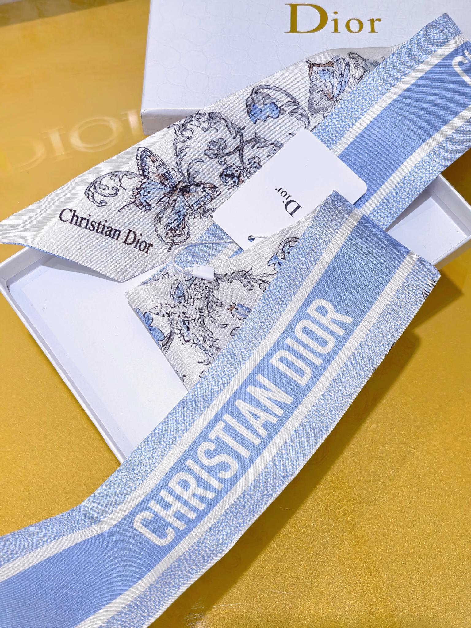 DIOR 26S SCARF 105CM IN SILK 305884