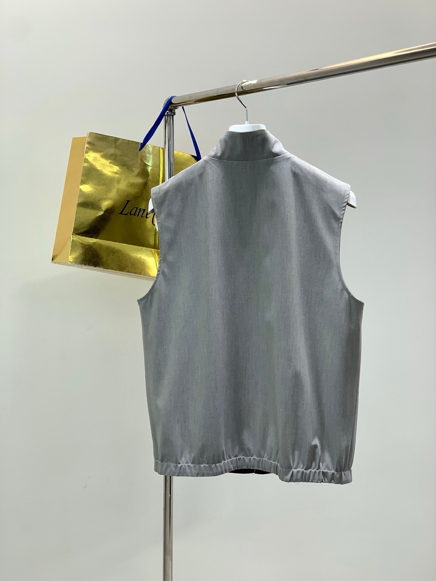 LORO PIANA 26S REVERSIBLE ZIP UP VEST 738