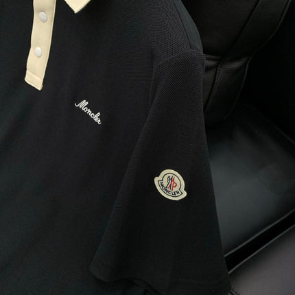 MONCLER 26S SHORT-SLEEVE POLO T-SHIRT 506