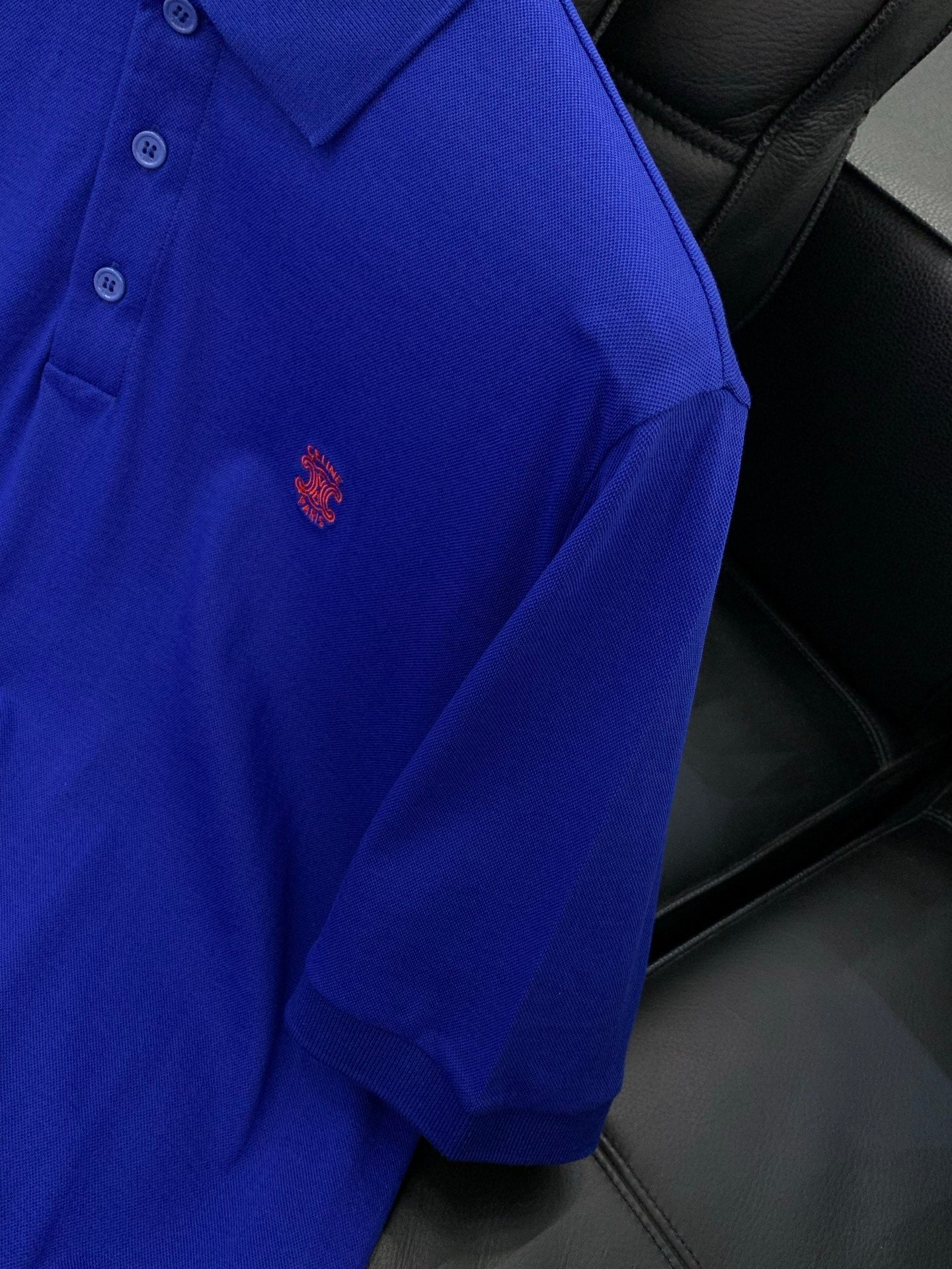 CELINE 26S SHORT-SLEEVE POLO SHIRT 457