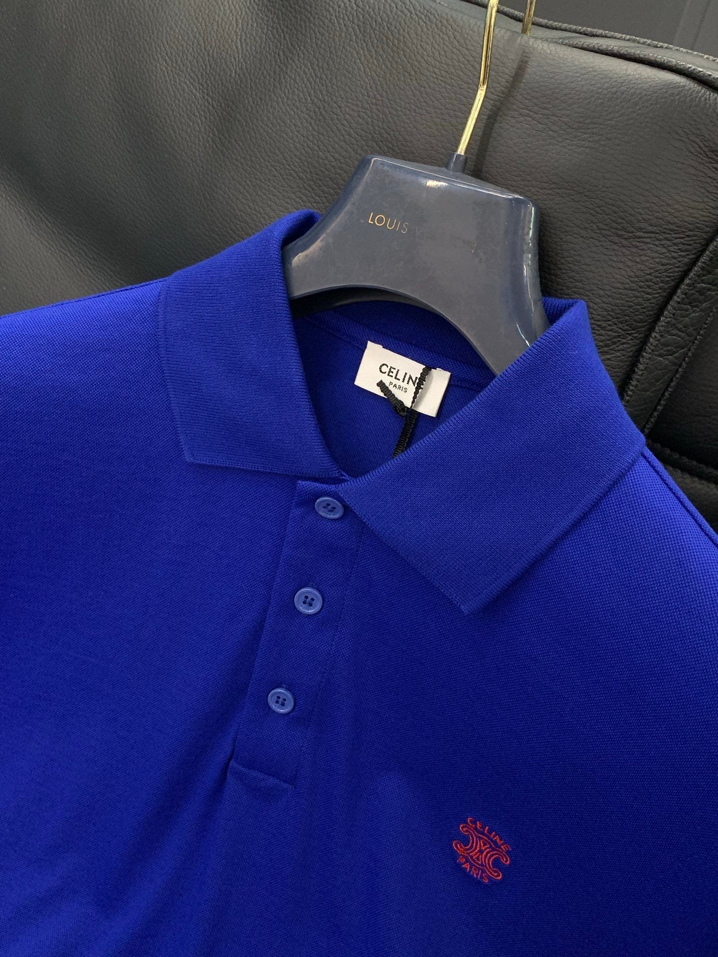 CELINE 26S SHORT-SLEEVE POLO SHIRT 457