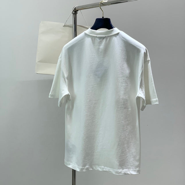 PRADA 26S SHORT-SLEEVE LOGO T-SHIRT 1126