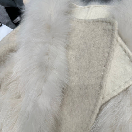 CHANEL 25S REVERSIBLE FOX FUR JACKET 592