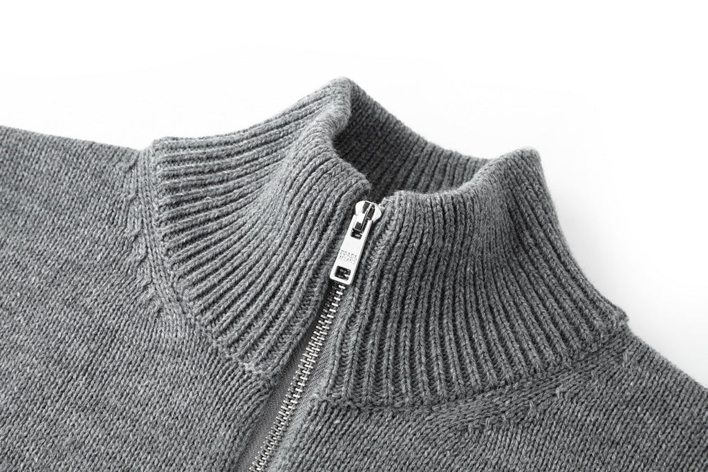 PRADA ZIP-UP KNIT CARDIGAN STYLE 143