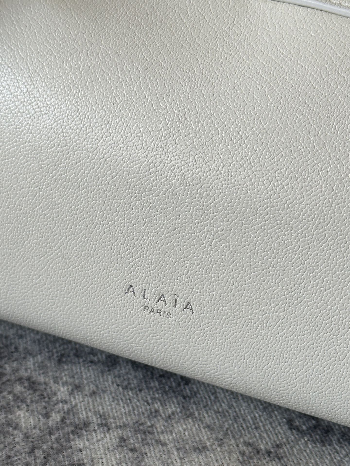 LE TECKEL MEDIUM BAG 32 IN WHITE GOATSKIN