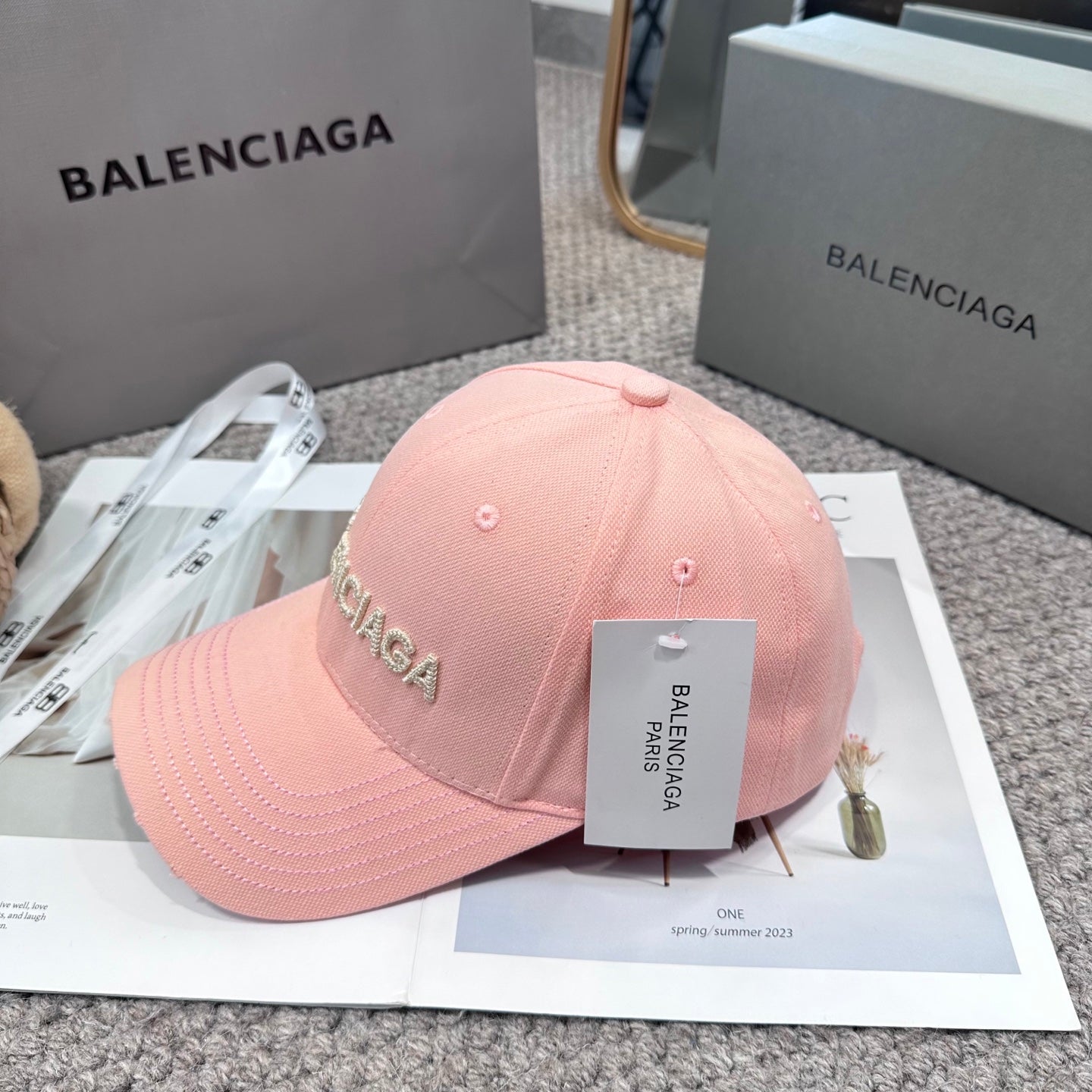 BALENCIAGA 26S BASEBALL CAP STYLE 22