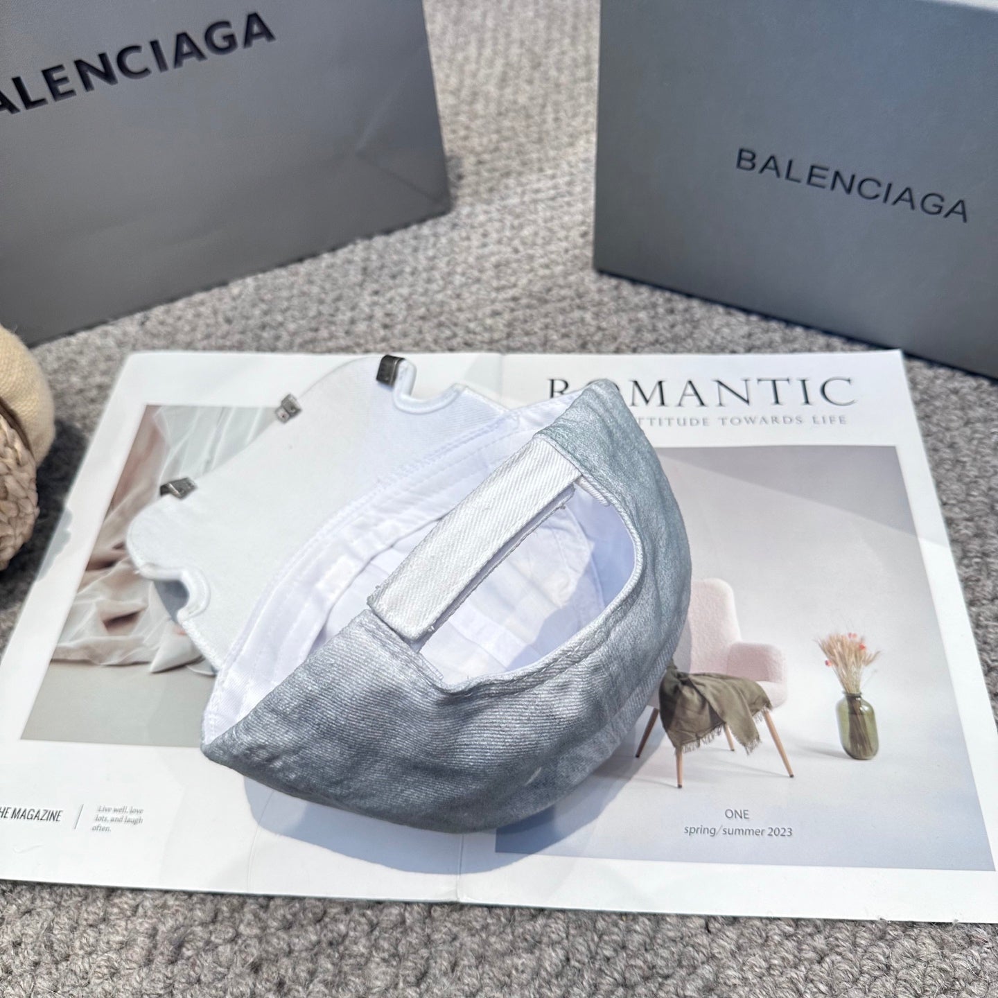 BALENCIAGA 26S BASEBALL CAP STYLE 20