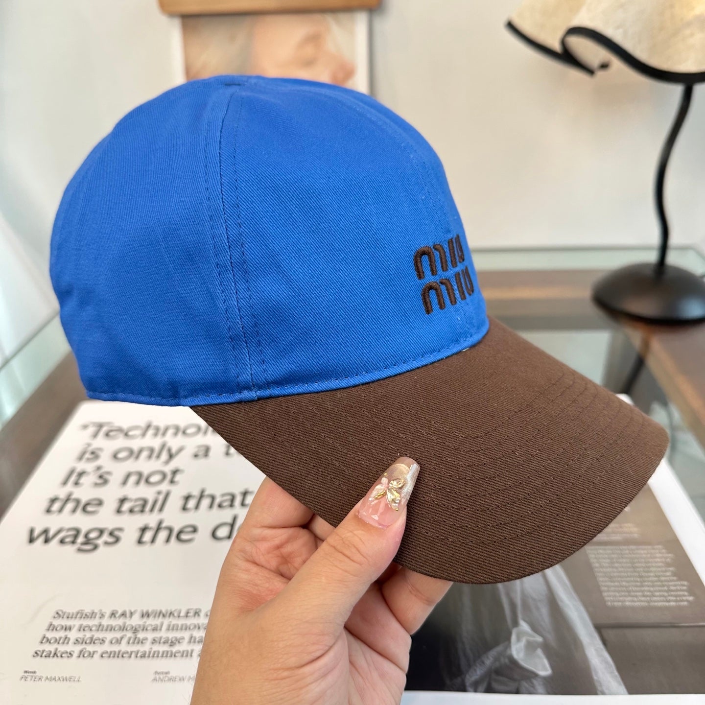 MIUMIU BASEBALL CAP STYLE 94
