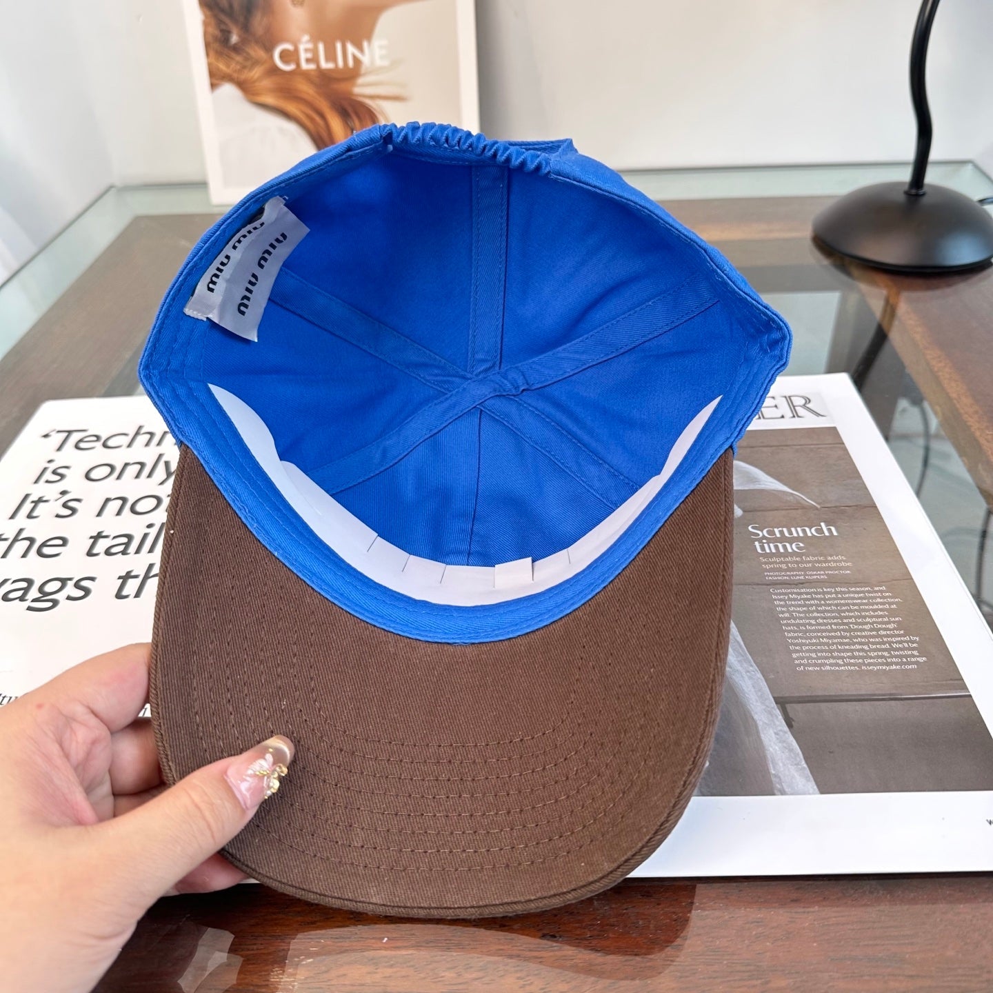 MIUMIU BASEBALL CAP STYLE 94