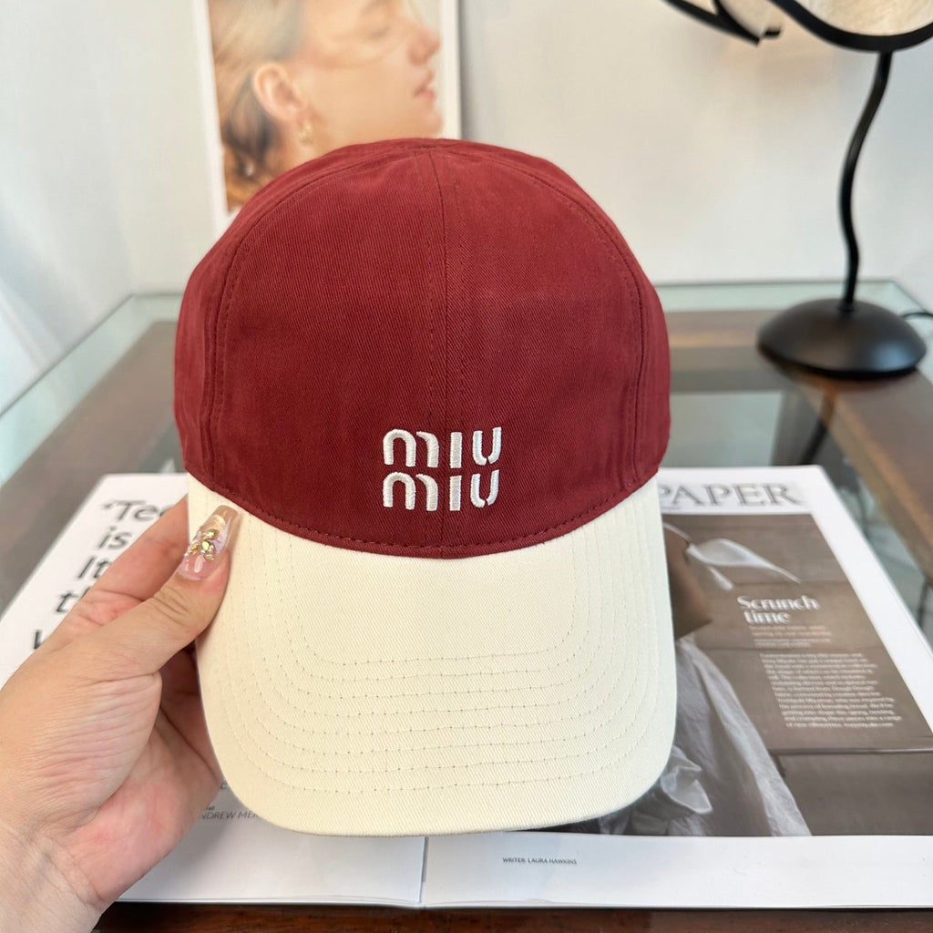 MIUMIU BASEBALL CAP STYLE 93