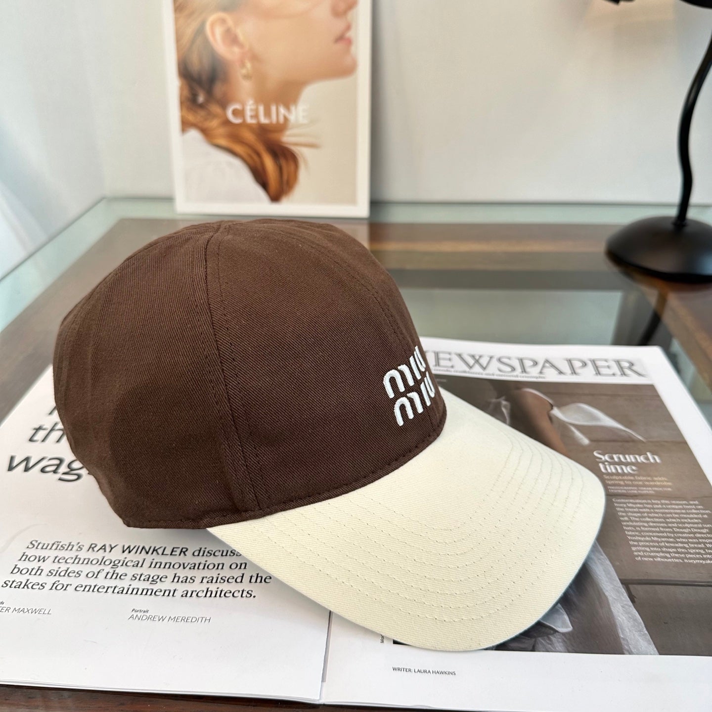 MIUMIU BASEBALL CAP STYLE 92