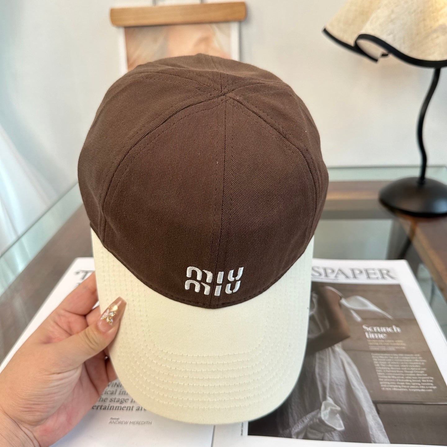 MIUMIU BASEBALL CAP STYLE 92