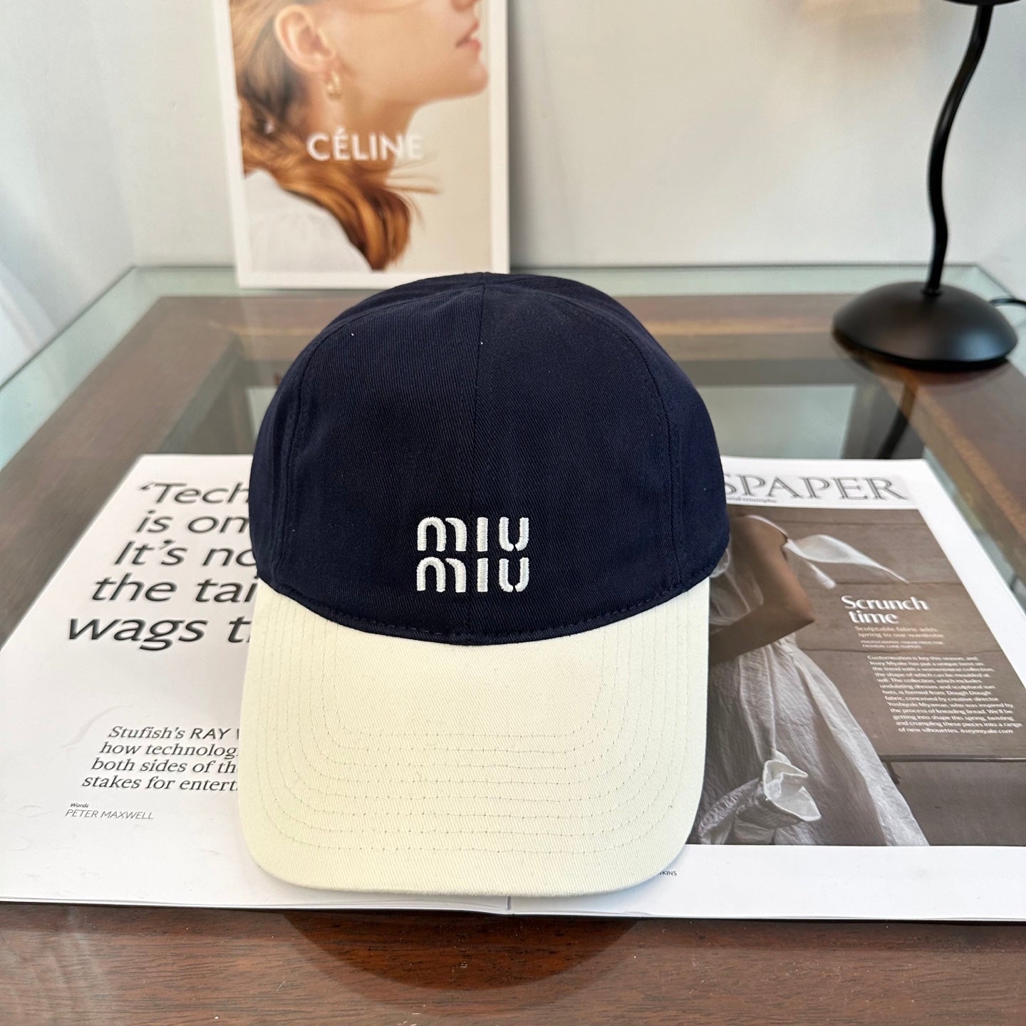 MIUMIU BASEBALL CAP STYLE 89