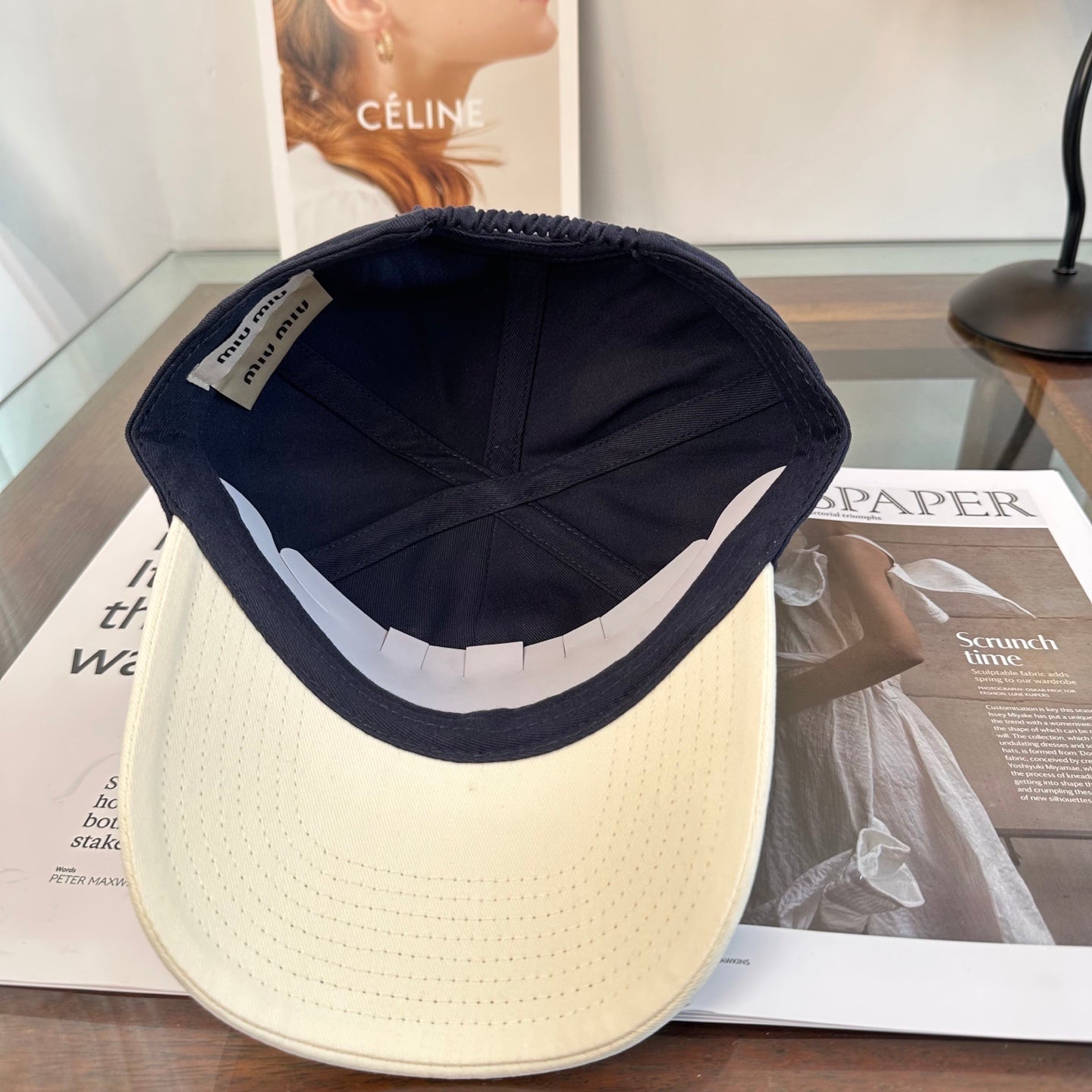 MIUMIU BASEBALL CAP STYLE 89