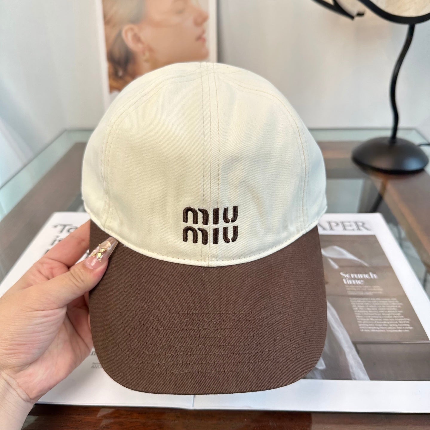 MIUMIU BASEBALL CAP STYLE 88