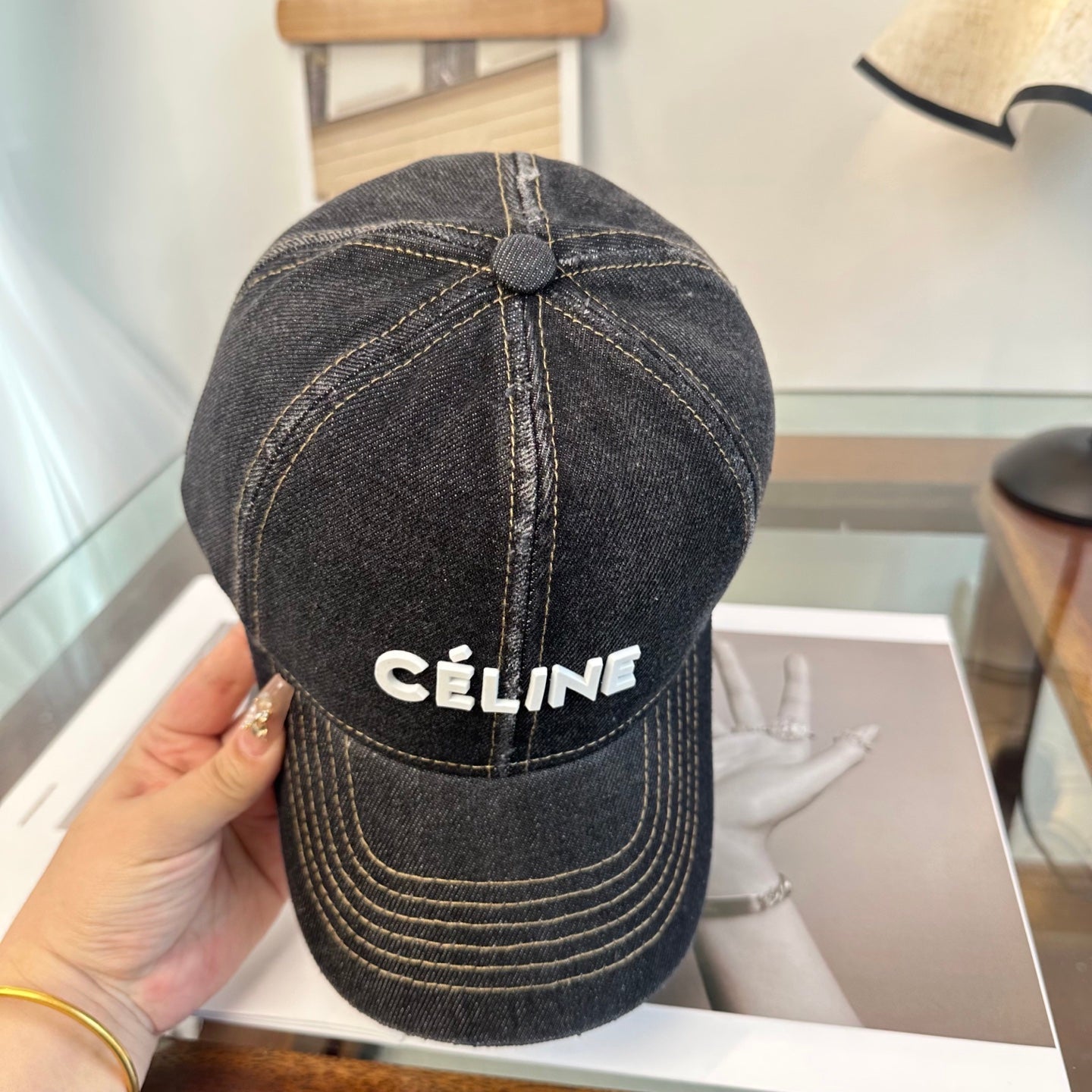 CELINE 26S BASEBALL CAP STYLE 120
