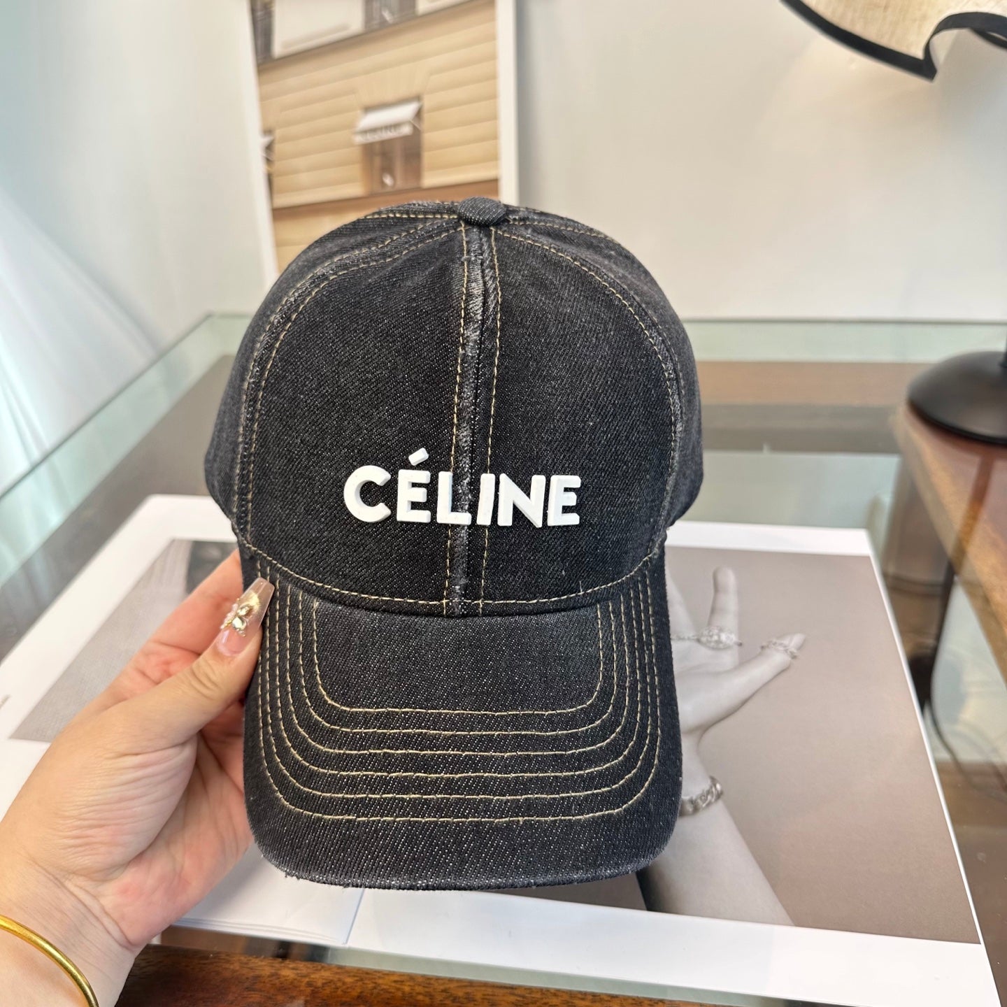 CELINE 26S BASEBALL CAP STYLE 120