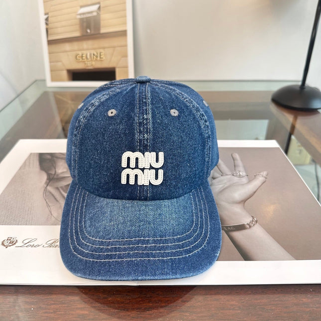 MIUMIU BASEBALL CAP STYLE 26