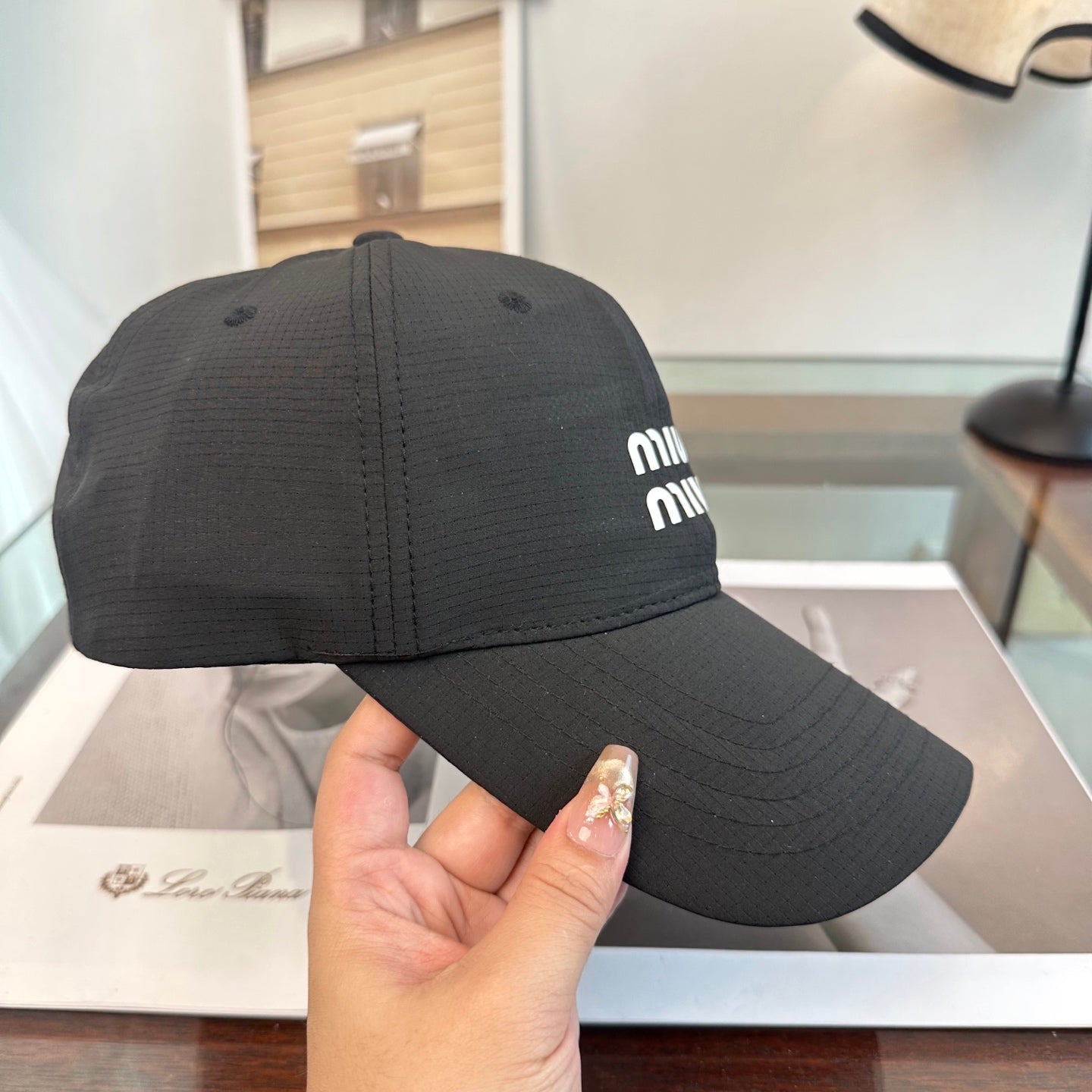 MIUMIU BASEBALL CAP STYLE 25