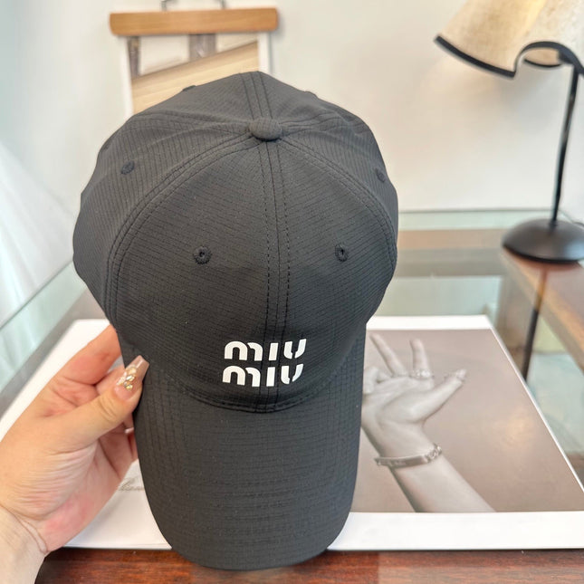 MIUMIU BASEBALL CAP STYLE 25